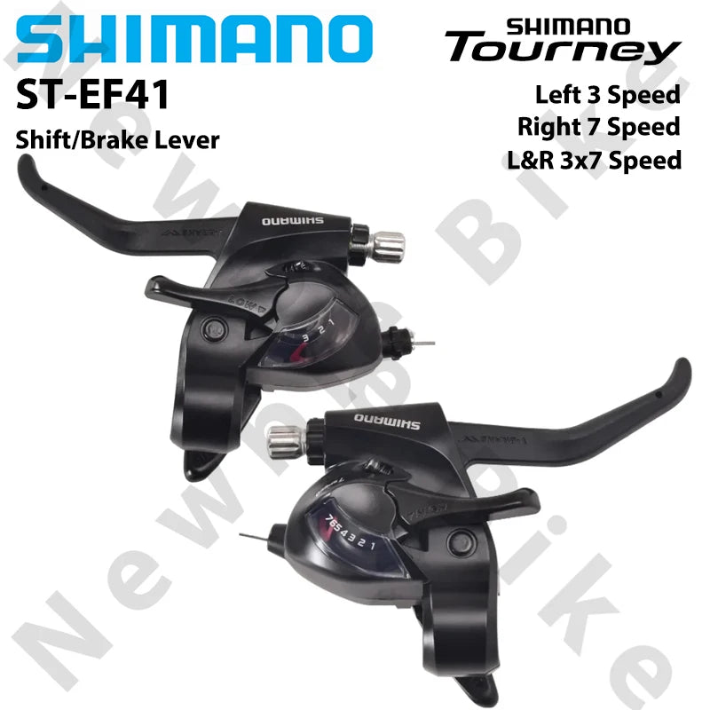 Shimano Tourney EF41 Shifter Lever 3x7 Speed 3 Speed 7 Speed For MTB Bike Left Right Shift Mountain Bicycle Trigger