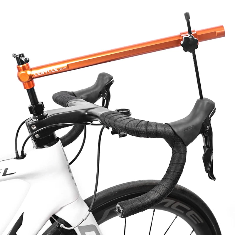 LeBycle Road bike hand shift head mount Handlebar Height Angle Left Right Symmetrical Adjuster Bicycle Handlebar Leveling Tool