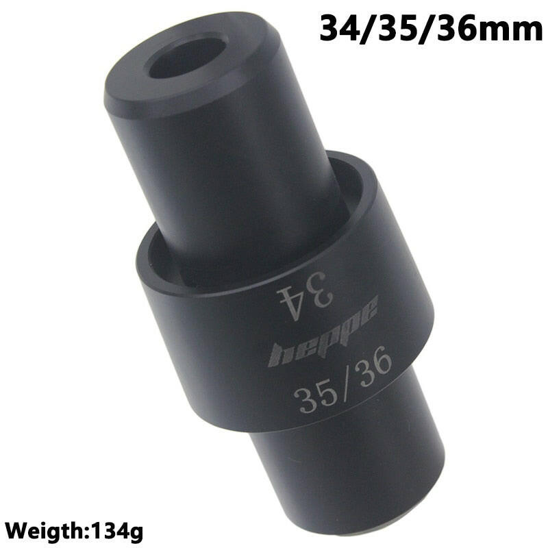 HEPPE Bike Front Fork Dust Seal Installation Tool for 32/34/35/36/38/40mm Fork Pipe Bike Fork Seal Installation Tool Dual Head