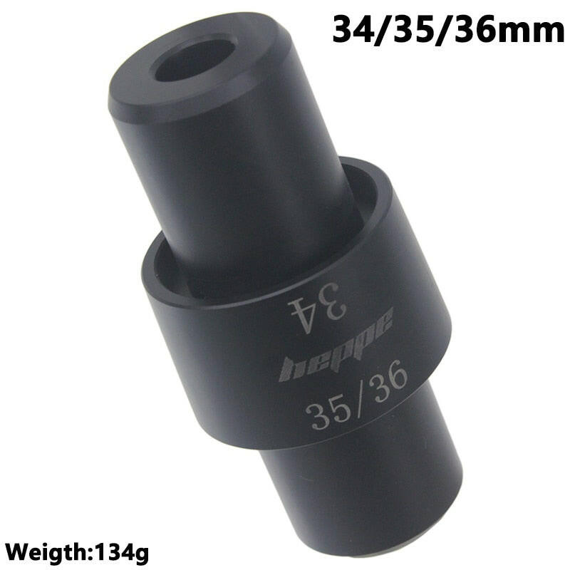 HEPPE Bike Front Fork Dust Seal Installation Tool for 32/34/35/36/38/40mm Fork Pipe Bike Fork Seal Installation Tool Dual Head-WAYBIKER