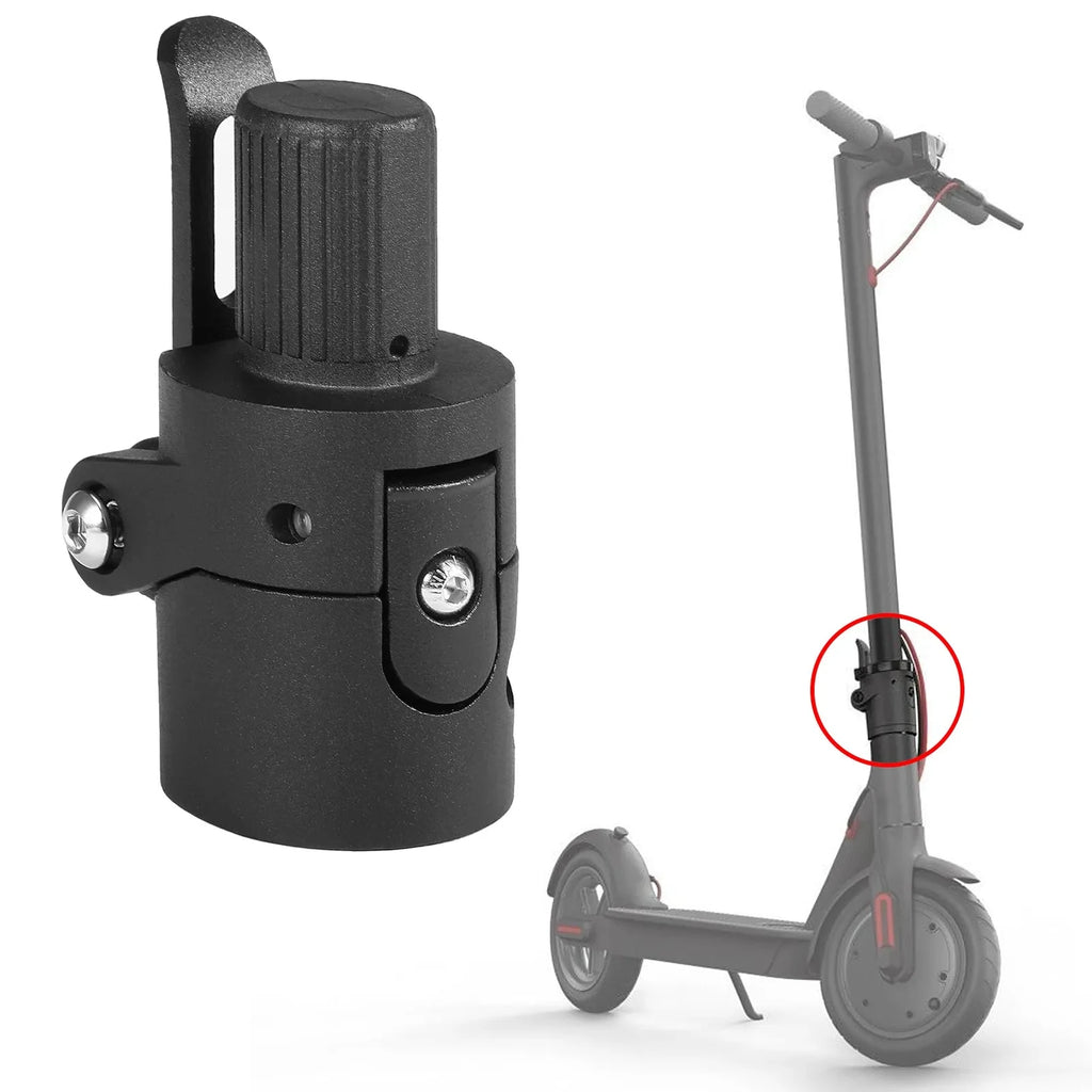 For Xiaomi M365  Electric Scooter Screw Accessory Folding Pole Base Solid Metal Foldable Electric Scooter Pole Base Replacement-WAYBIKER