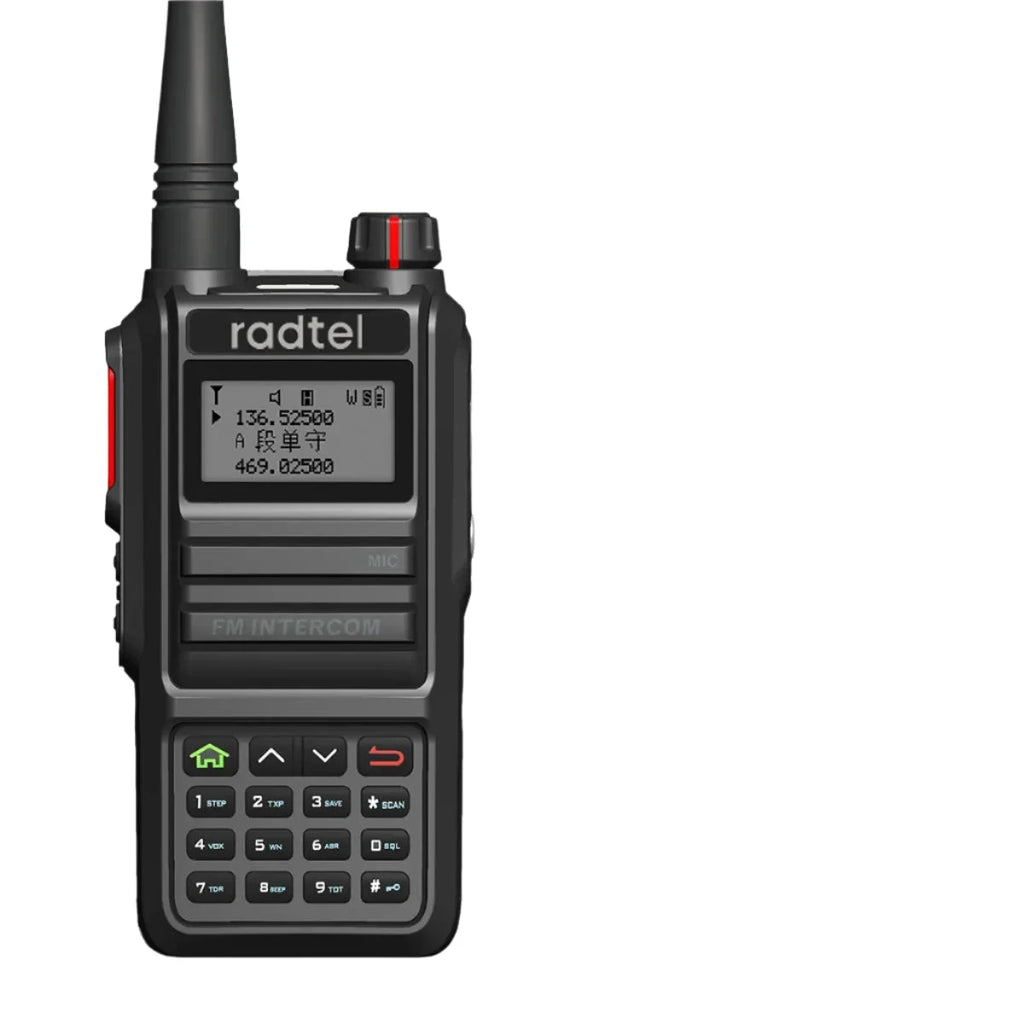 Radtel RT-68P Waterproof 8w Full Band 136-630Mhz Ham Amateur 2 Way Radio 199CH Walkie Talkie AM Air Aviation Band UHF Satcom-WAYBIKER