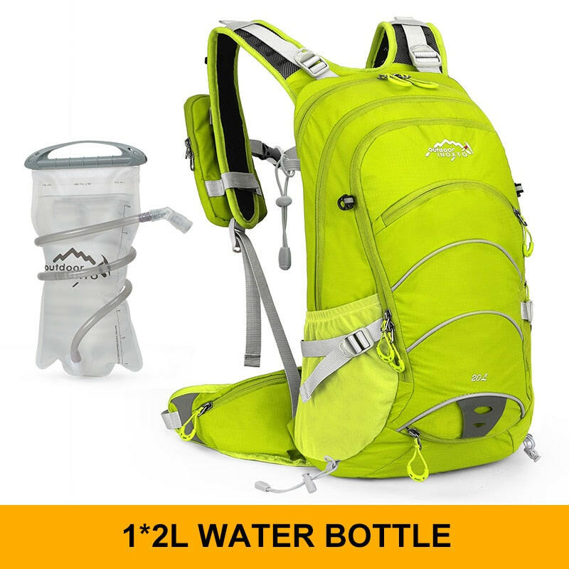 Mountaineering backpack 20 liters men's and women's outdoor sports bag waterproof camping hiking rain-WAYBIKER