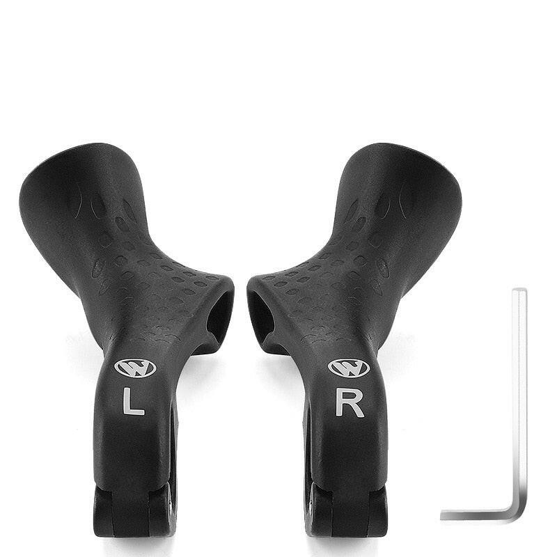 Mountain Bike Handlebar Ends Ergonomic Design Cycling Mountain Bicycle/Bike Grips for MTB Road Bike Grips Accessories-WAYBIKER