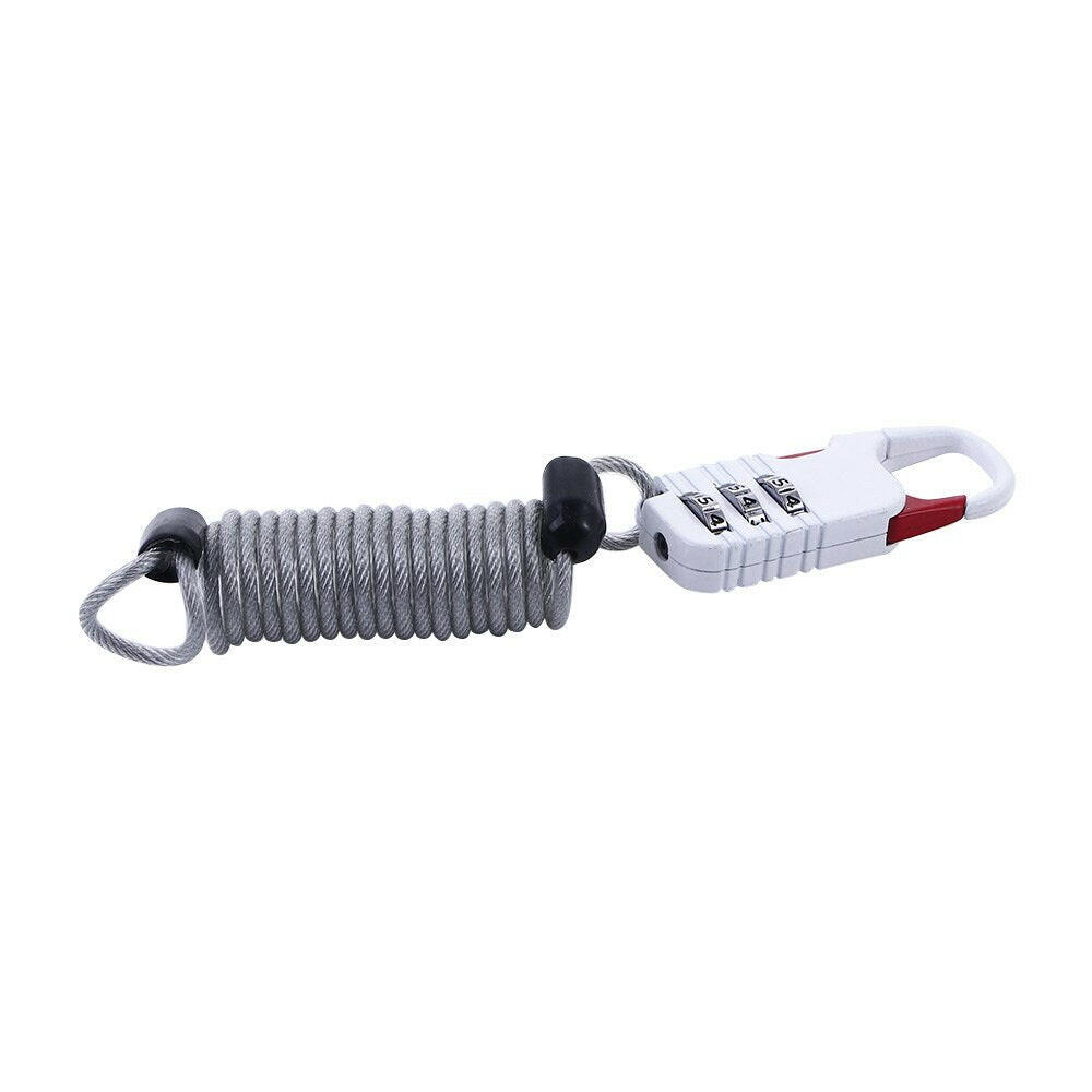 Bicycle Lock Anti-theft Mini Helmet Lock Motorcycle Cycling Scooter Combination Password Safety Cable Lock Bicycle Accessories-WAYBIKER