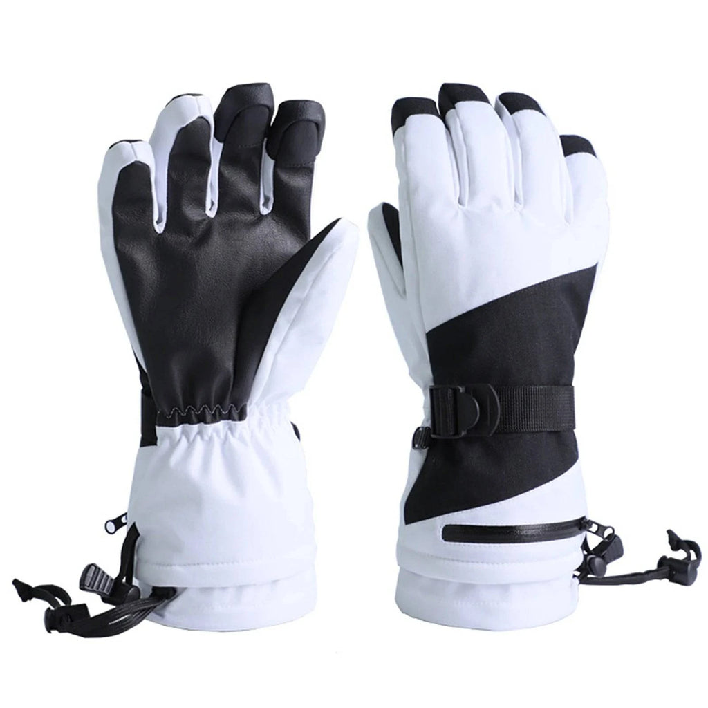 Ski Gloves Five-finger Snow Gloves Waterproof & Windproof Touchscreen Gloves for Cycling Snowboarding Driving Outdoor Work-WAYBIKER