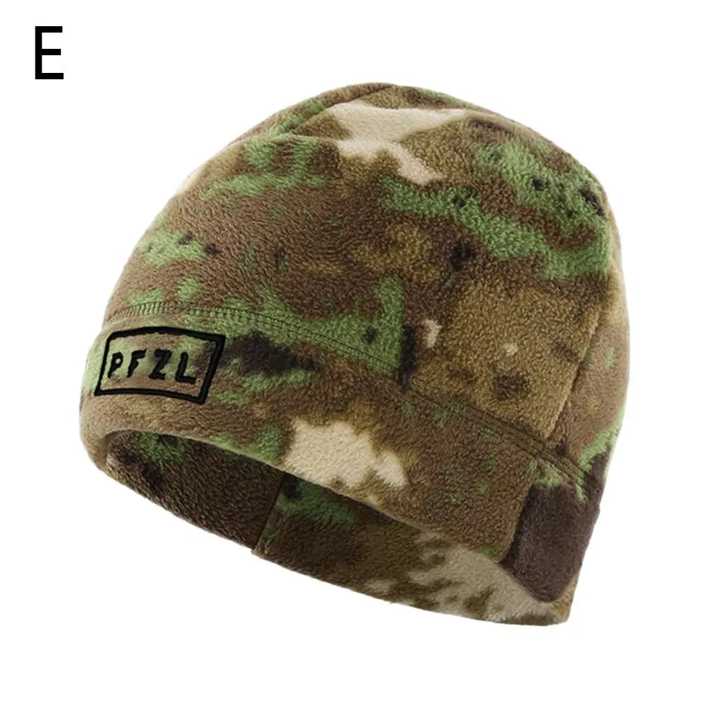 Outdoor Riding Fishing Hiking Windproof Warm Fleece Cap Men Women Winter Climbing Hunt Training Breathable Thermal Tactical Hat-WAYBIKER