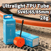 2023 New Ultralight Bike Inner Tube 700 18/32C Road MTB Bicycle TPU Tire 700C 45/65/85mm Length French Valve Super Light Tube