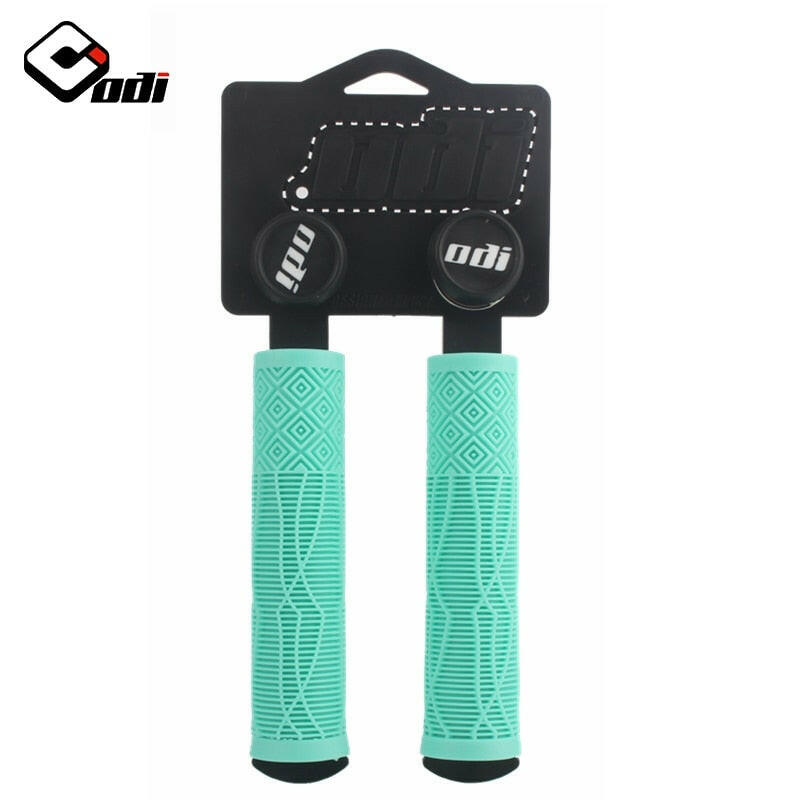 ODI Silicone Handle Grips Mountain Bike Off-Road Downhill Anti-Slip Shock-Absorbing XC/AM Cycling Bike Grips Bicycle Accessories-WAYBIKER