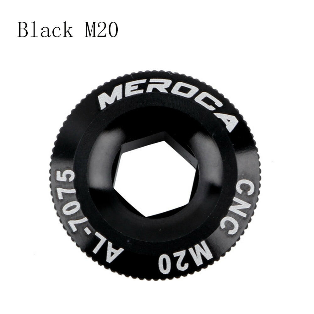 M18/M19/M20 Bicycle BB bolts Bottom Bracket Aluminum alloy CNC Crankset Nut Crank Cap Crankset Screws Crank Arm Fixing Bolt-WAYBIKER