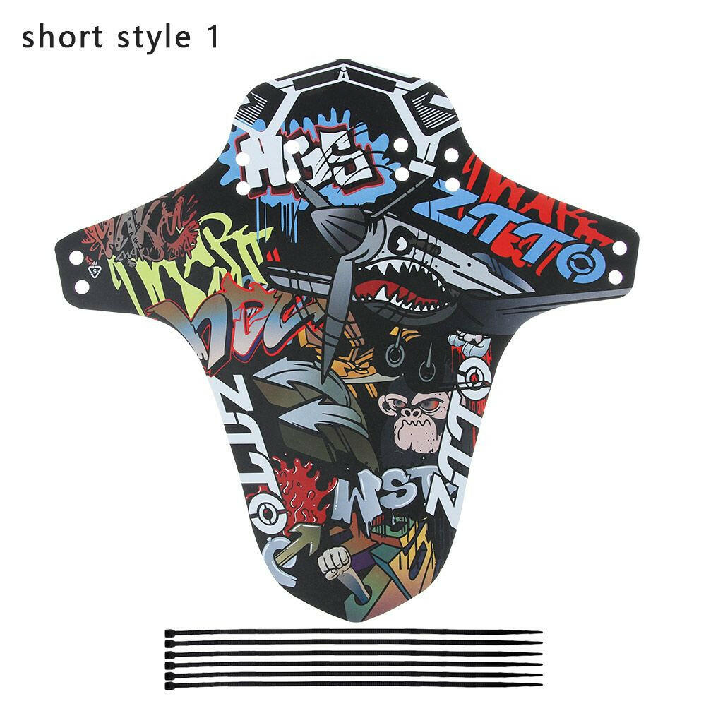 1 Pc MTB Bike Fender Mountain Bicycle  Front Back Short Long Mudguards Road Cycling  Mud Removal Bicycle Parts-WAYBIKER
