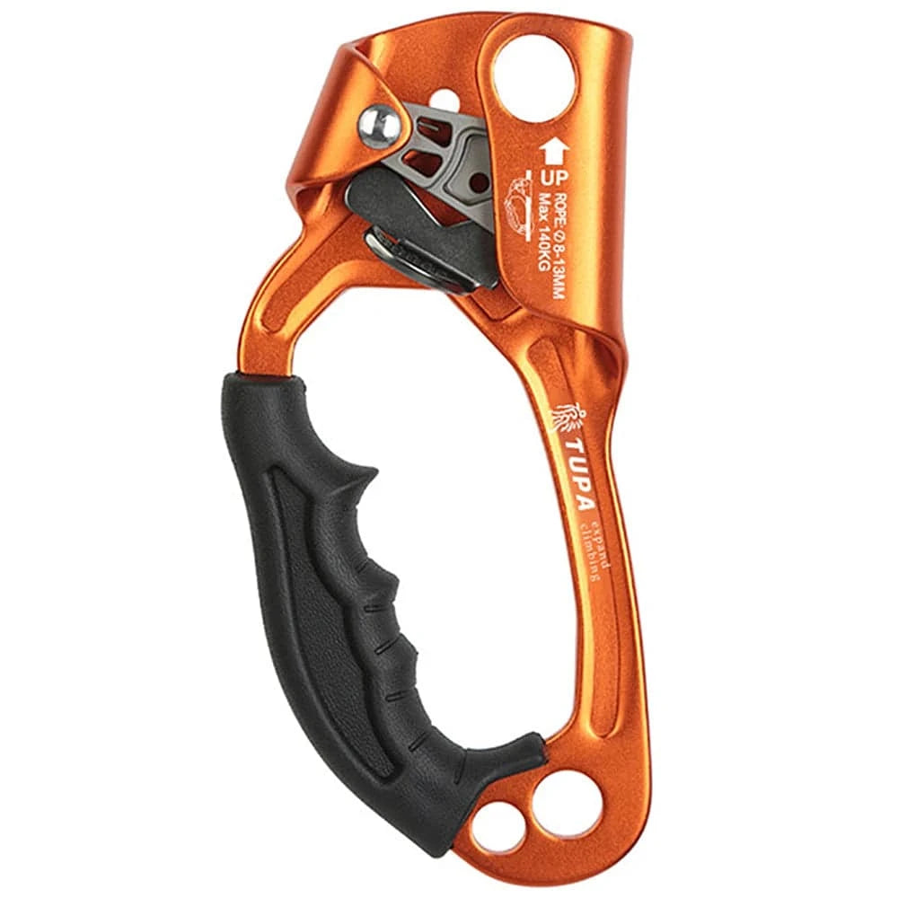 Outdoor Hand Ascender Climbing Ascender 8-13mm Vertical Rope Access Climbing Rescue Caving-WAYBIKER