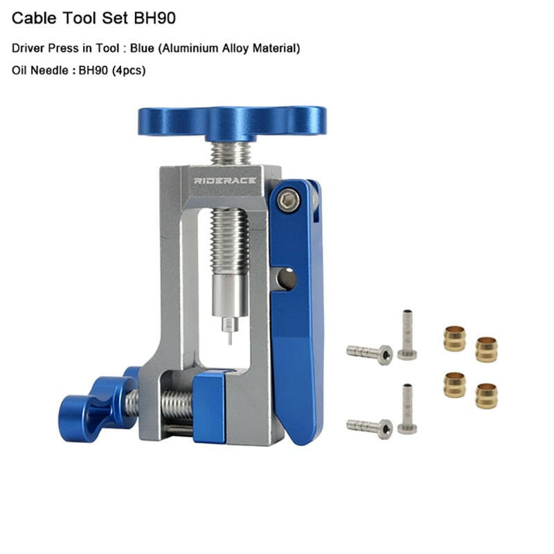 RIDERACE Bicycle Brake Repair Tool Hydraulic Hose Needle Driver Cutter MTB Bike Cycling For Shimano SRAM AVID Magura BH90 BH59-WAYBIKER