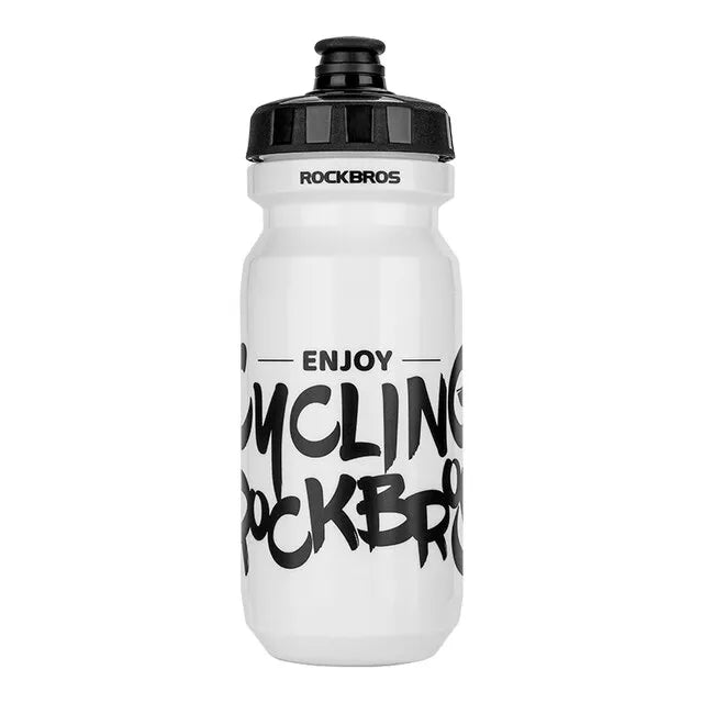 ROCKBROS Bicycle Bottle MTB Road Bike Water Bottle Outdoor Sports Plastic Portable Large Capacity Drink Cycling Water Bottle-WAYBIKER