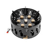 9800W Fierce Fire Camping Stove Portable Seven Core Stove Camping Stove for Camping Hiking-WAYBIKER