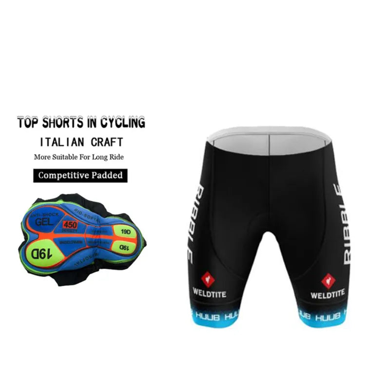 2023 HUUB Men Cycling Bib Shorts 19D Gel Pad Mountain Bike Shorts Summer Outdoor Breathable Bike Riding Bib Tights Quick Dry-WAYBIKER