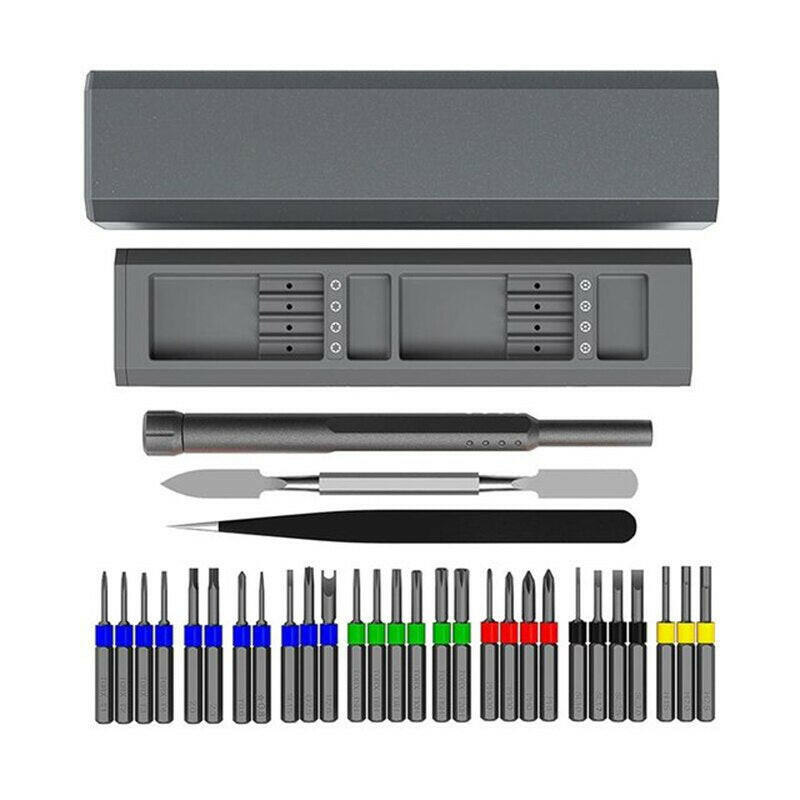 31 In 1 Screwdriver Set Precision Magnetic Screw Driver Bits Mini Tool Case Dismountable For PC Phone bike Repair-WAYBIKER