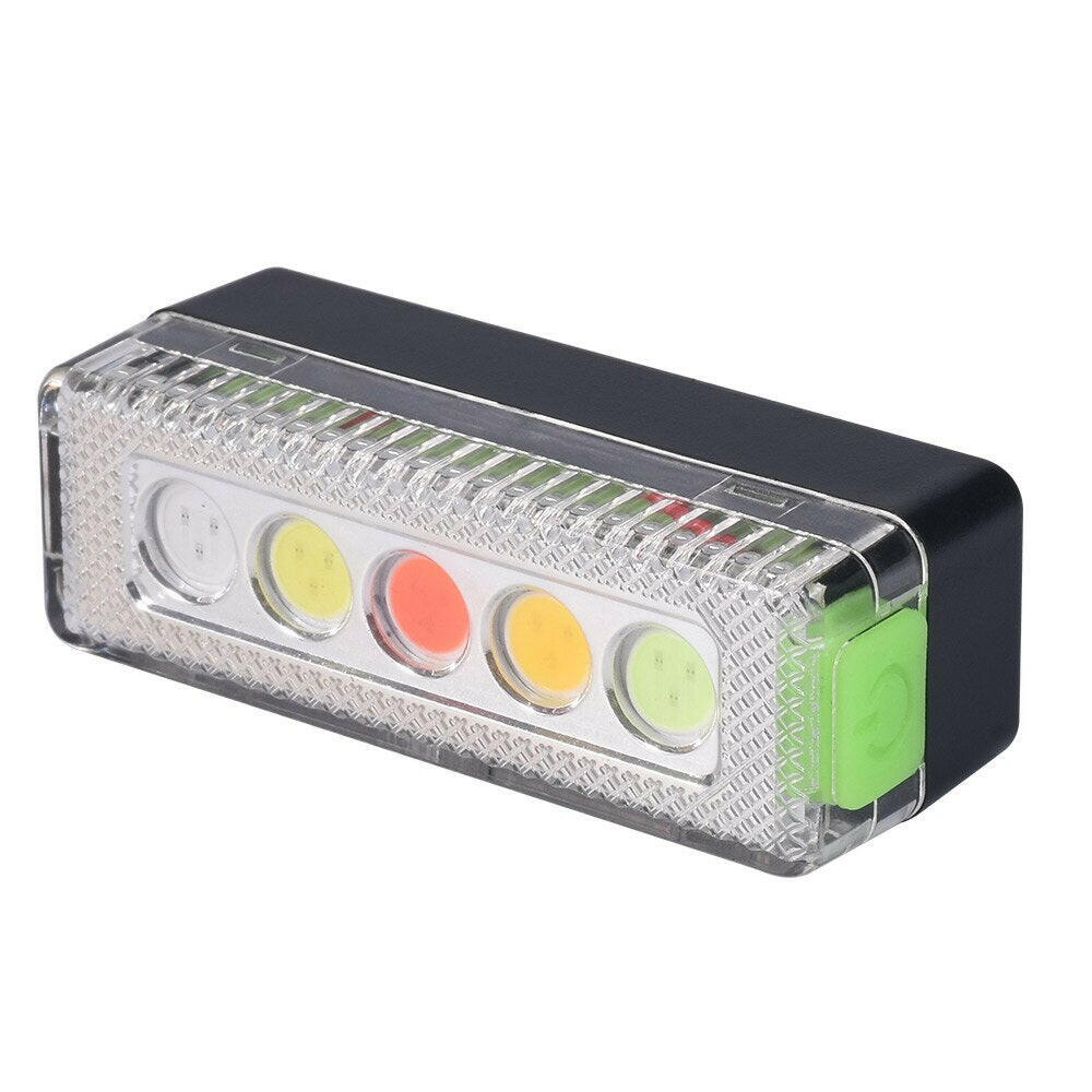 Bicycle Light 5 LED USB Rechargeable Mountain Bike Rear Lamp Cycle Back Flashlight Cycling Safety Warning Light-WAYBIKER