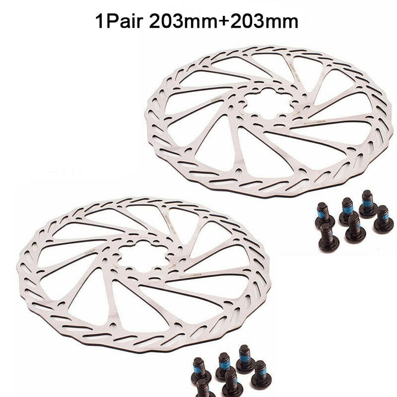 2PC G3 HS1 Bicycle Disc Brake Rotor 160/180/203mm Hydraulic Brake Rotors High Strength Stainless Steel MTB Rotor Bike Part-WAYBIKER
