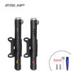 Aluminum Alloy Mini-Portable Household Air Pump Mountain Bike Inflator American French Valve Universal Bicycle Tire Pump