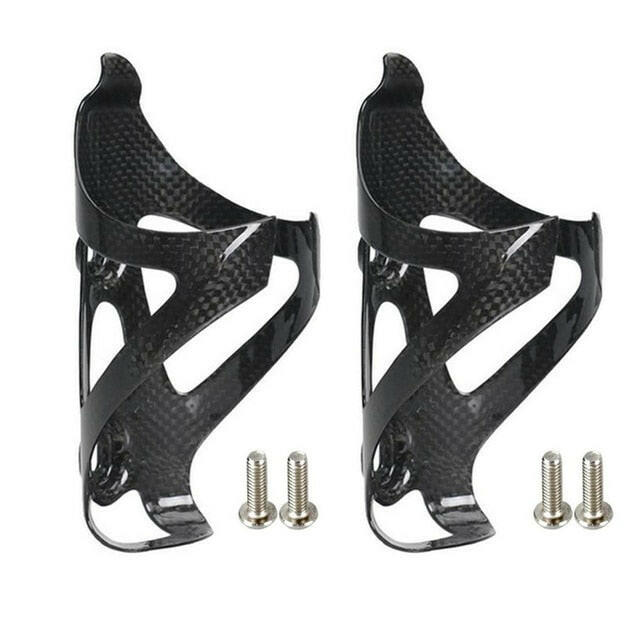 3K Full Carbon Fiber Bicycle Water Bottle Cage Matte/Glossy MTB Road Bike Bottle Holder Ultra Light Carbon Fiber Cycle Equipment-WAYBIKER