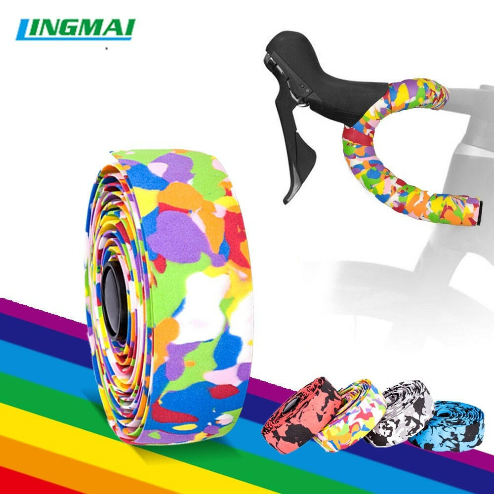 Bicycle Handlebar Strap Bike Bar Tape Handlebar Tape Racing Bike Non-Slip Speed Handlebar Tape Handle Belt Cycling Accessories-WAYBIKER