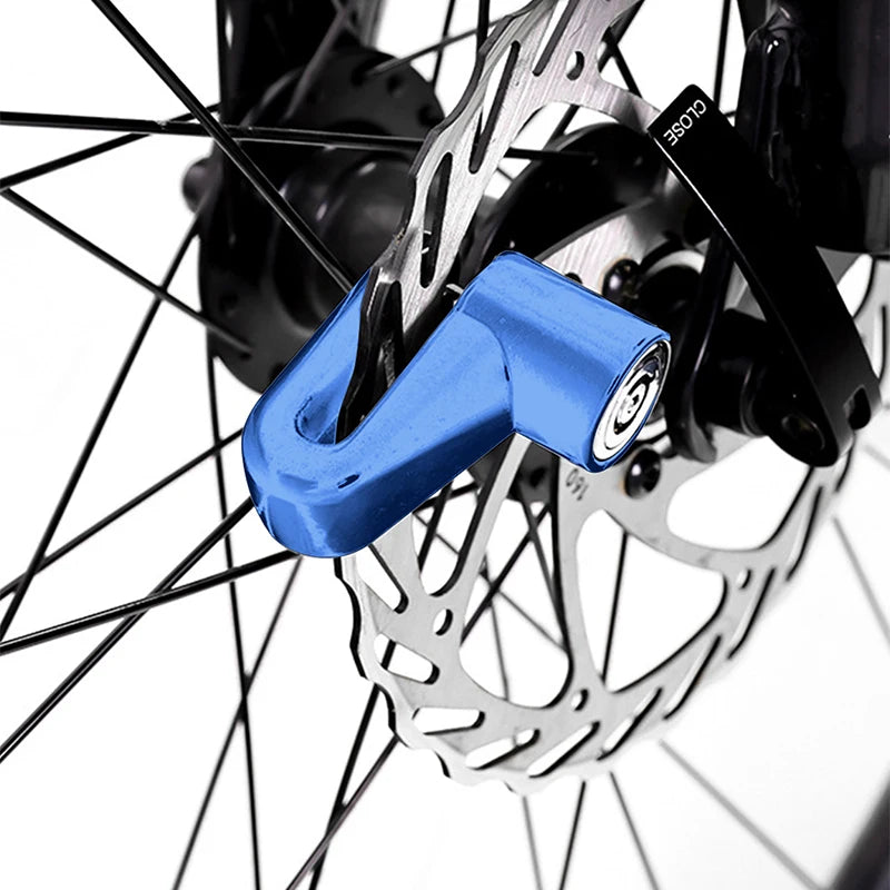 Motorcycle Lock Security Anti Theft Disc Brake Lock For Bicycle Motorbike Scooter Safety Theft Protection Bike Accessories