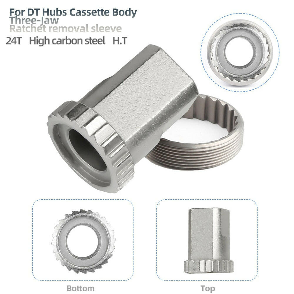 3 Pawl Bicycle Ratchet Remover Hub Lock Ring Nut DT370 Bike Hub Fixing Removal Installation Tool Parts For DT1800/1900 WheelSet-WAYBIKER