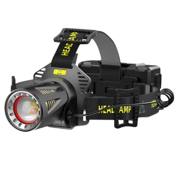 New Upgrade 2*XHP100 Powerful LED Headlamp Sensor Headlight Flashlight High Power Rechargeable Head Lamp Camping Fishing Lantern-WAYBIKER