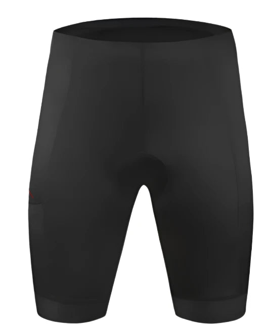 High Quality Black Bicycle Shorts Men Outdoor Wear Lycra Bike Cycling Trousers Coolmax Gel Padded Riding Sports Cycling Bib Shor-WAYBIKER