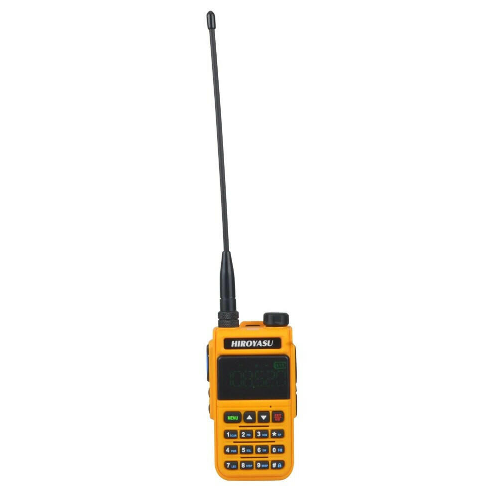 HIROYASU UV-5118 Air Band 118-660MHz 128Ch 5W Vox Scrambler Frequency Scanner Wireless Ham FM Walkie Talkie Full Band-WAYBIKER