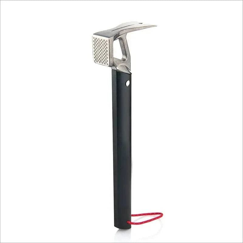 Camping Hammer Stainless Steel Copper Outdoor Tent Peg Stake Mallet with Stake Puller Grond Nail Mountaineering Hiking-WAYBIKER