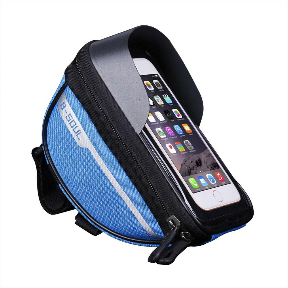 Bicycle Bag Frame Front Top Tube Bike Bag Handlebar Mtb Touch Screen Cycling Bag Phone Holder Bicycle Accessories-WAYBIKER