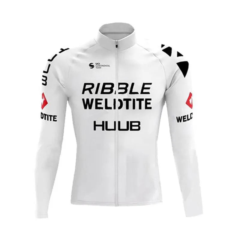 2023 HUUB Cycling Jersey  Autumn Riding Long Sleeves Men's Cycling Bib Set Bicycle Clothing Spring MBT Breathable Bike Clothes-WAYBIKER
