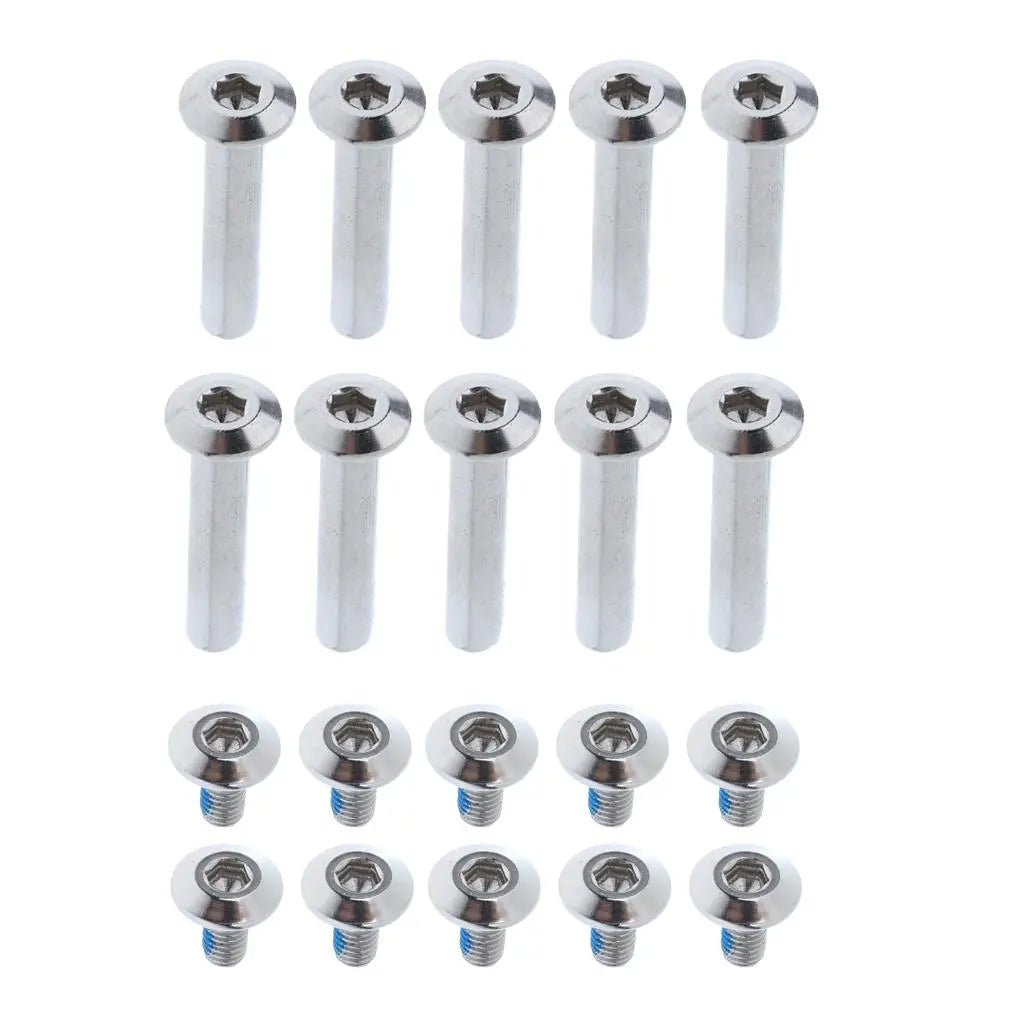 1 Set Inline Wheel Screw Nail Replacement Roller  Nut-WAYBIKER