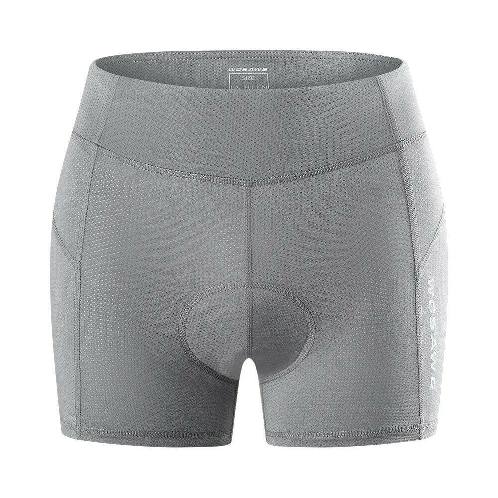 womens padded bicycle underwear Padded Cycling Shorts Women Breathable Mesh Cycling Underwear Shockpro
