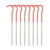 130mm/150mm Camping Hiking Tent Nails Ultralight Titanium Alloy Tent Pegs Stakes Anchors Camping Accessories 2022 New-WAYBIKER