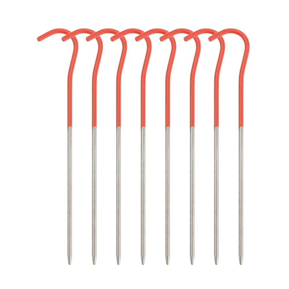 130mm/150mm Camping Hiking Tent Nails Ultralight Titanium Alloy Tent Pegs Stakes Anchors Camping Accessories 2022 New-WAYBIKER