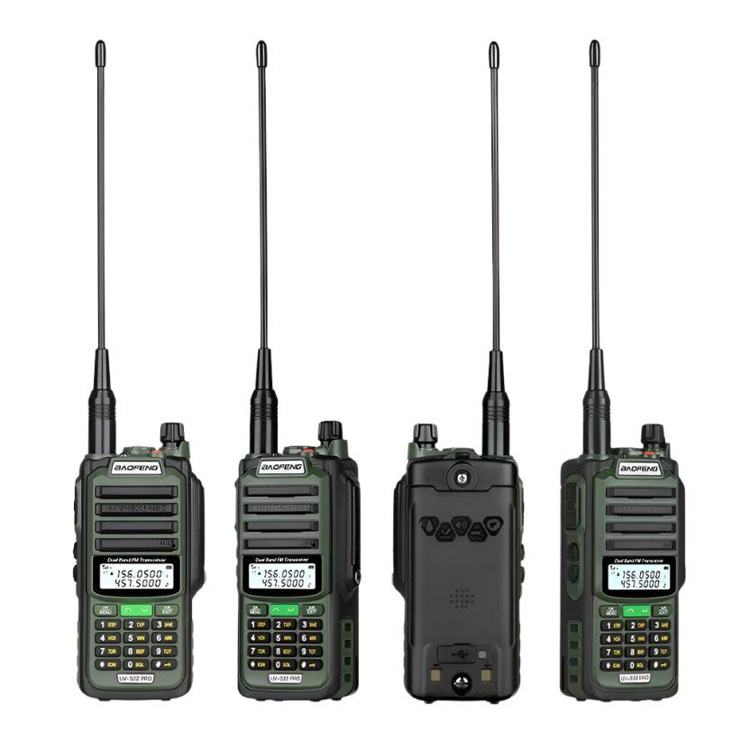 Baofeng UV S22 Pro V2 10W IP68 Walkie Talkie Waterproof High Power CB Ham Long Range UV68 Portable Two Way Radio UV-S22 Hunting-WAYBIKER