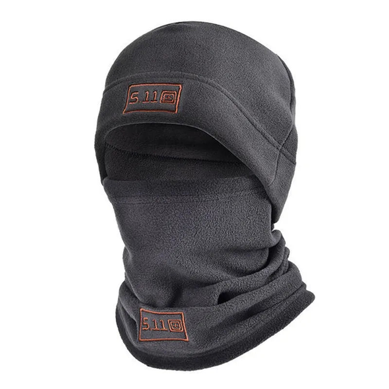 Cycling Winter Warm Men's Coral Fleece Mask Scarf Neck Wool Face Unisex Tactical Military Sports Women Scarf Mask-WAYBIKER