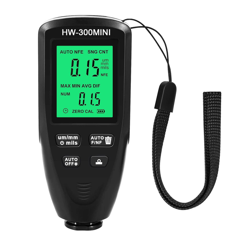 Paint Thickness Gauge Car Coating Thickness Meter for Automobile Paint Inspection Manufacturing Industry Metal Surface-WAYBIKER