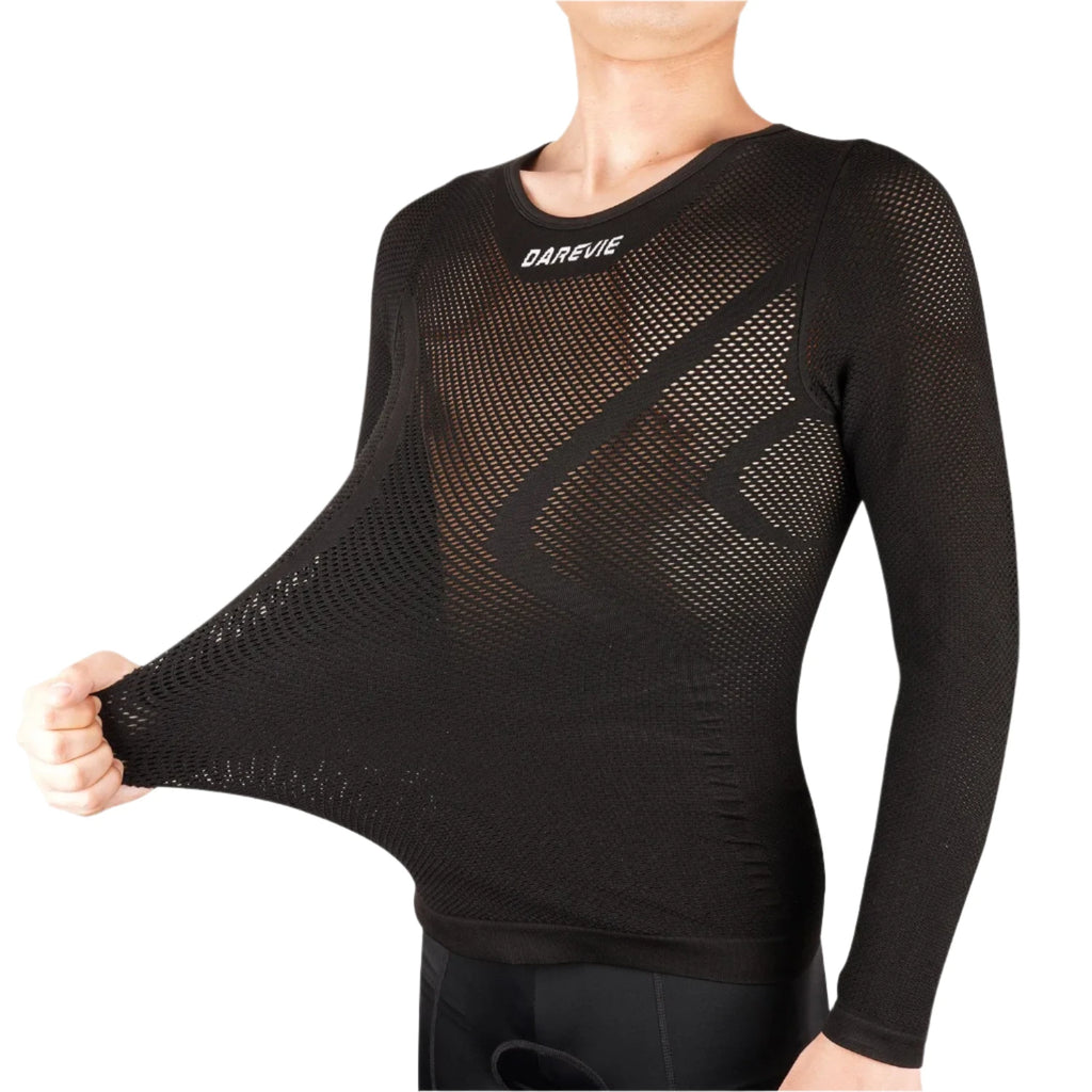 DAREVIE Cycling Base Laye Seamless Compression 2023 Full Sleeve Underwear Breathable High Quality MTB Road Bike Full Sleeve Vest-WAYBIKER