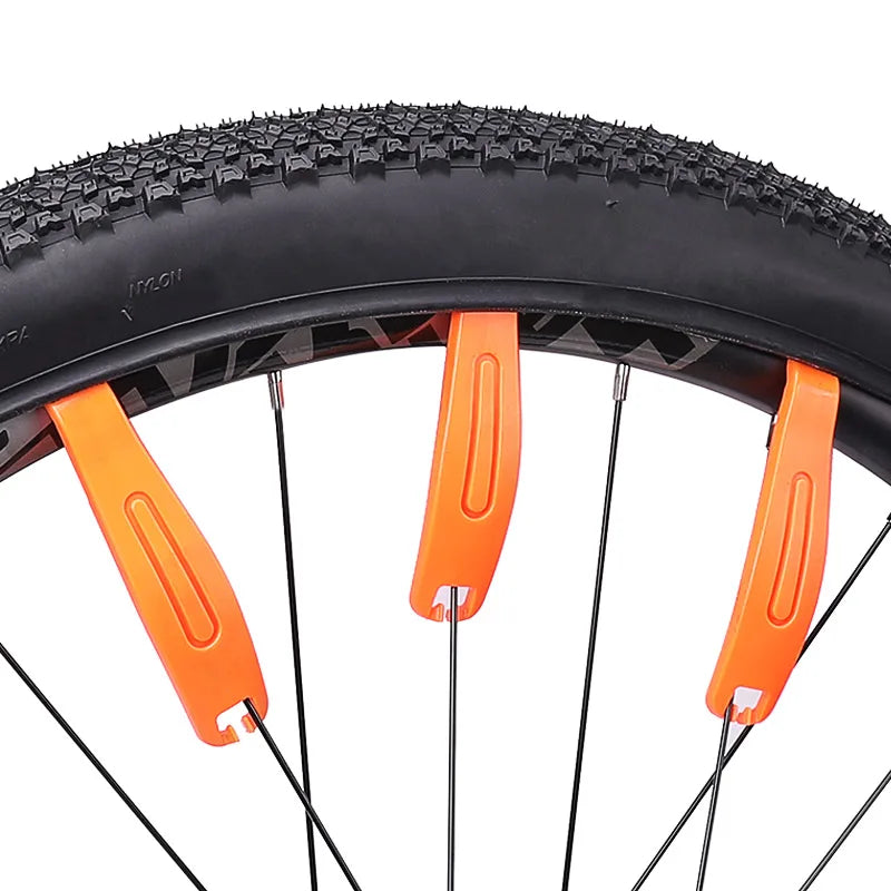 Lebycle 3 Pieces Tire Levers Bike Rod Cycling prying Bar Repair Tools Opener Bicycle Tire Levers-WAYBIKER