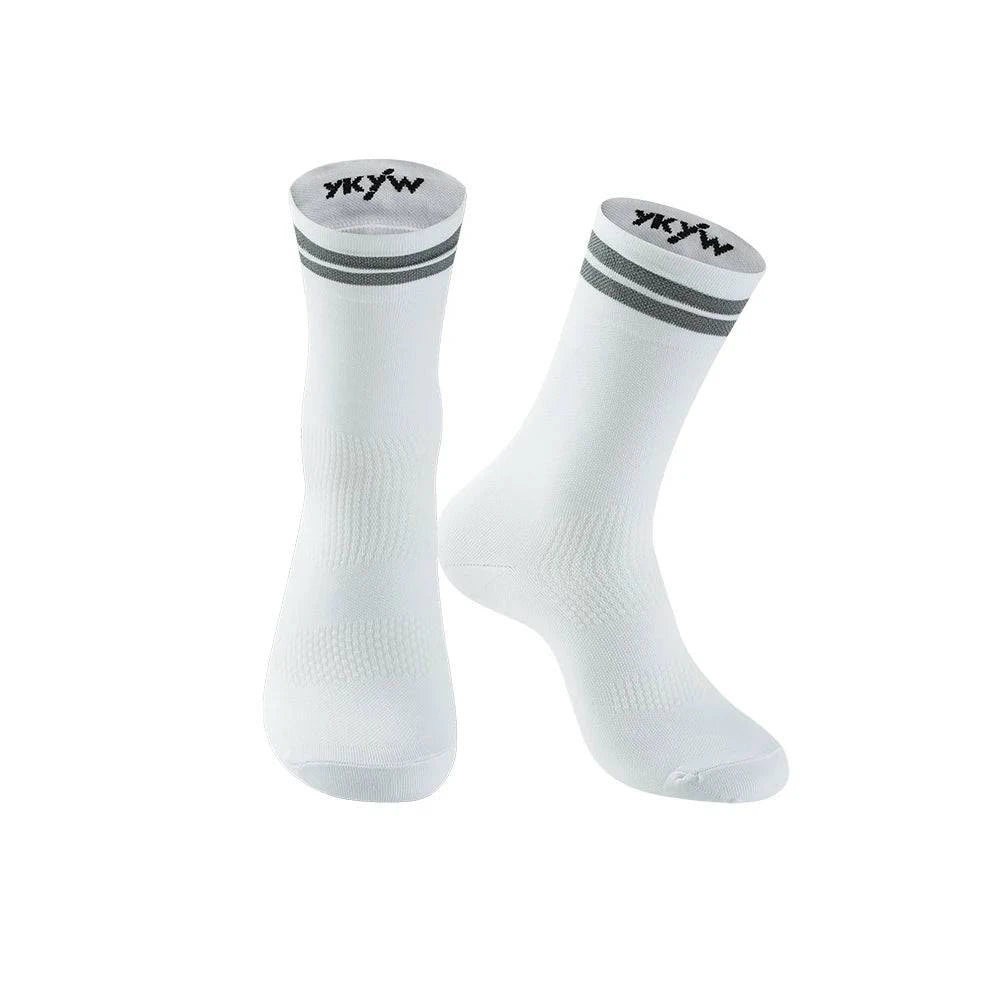 YKYWBIKE Cycling Socks Men Women Breathable Road Bicycle Socks Sport Compression Socks Outdoor Racing Running Bike Socks-WAYBIKER