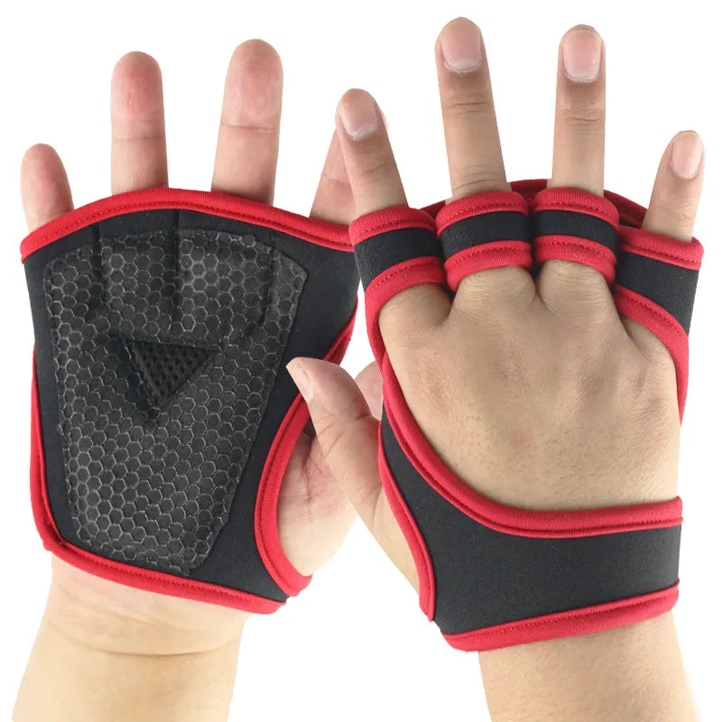 Hand Wrist Palm Protector Gloves Weightlifting Training Gloves for Men Women Fitness Sports  Cycling  Gymnastics Gym Gloves-WAYBIKER