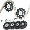 11T 12T 13T 14T Bearing MTB Bicycle Rear Guide Wheel Road Bike Jockey Rear Derailleur Pulley Roller for Shimano Sram Repair Kit-WAYBIKER