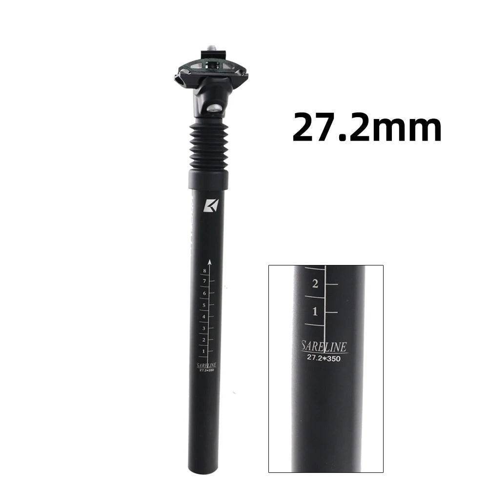 KOCEVLO Seatpost Suspension Dropper Mtb 27 2 Bicycle Seat Post Hanging Saddle Tube 30.9 With Shock Absorber Saddle Mountain Bike-WAYBIKER
