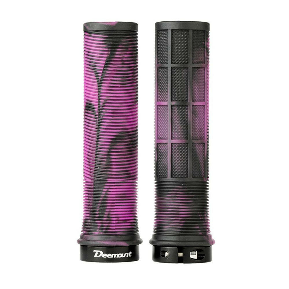Bicycle Handlebar Grips TPR Anti-Skid MTB Road Bike Handle End Grips Shockproof With Aluminum Lock Ring-WAYBIKER