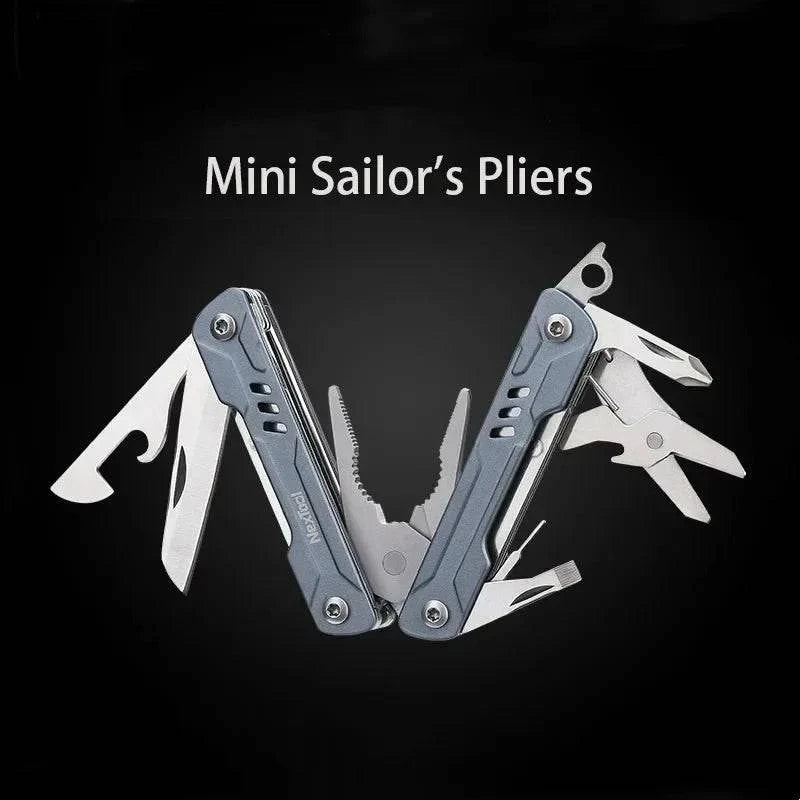 NexTool Mini Sailor 11-In-1 Multi-Function Tools 6.7cm Pocket Multitool Pliers Multi-tool Tools Retrieve Card Pin Opener Knife-WAYBIKER