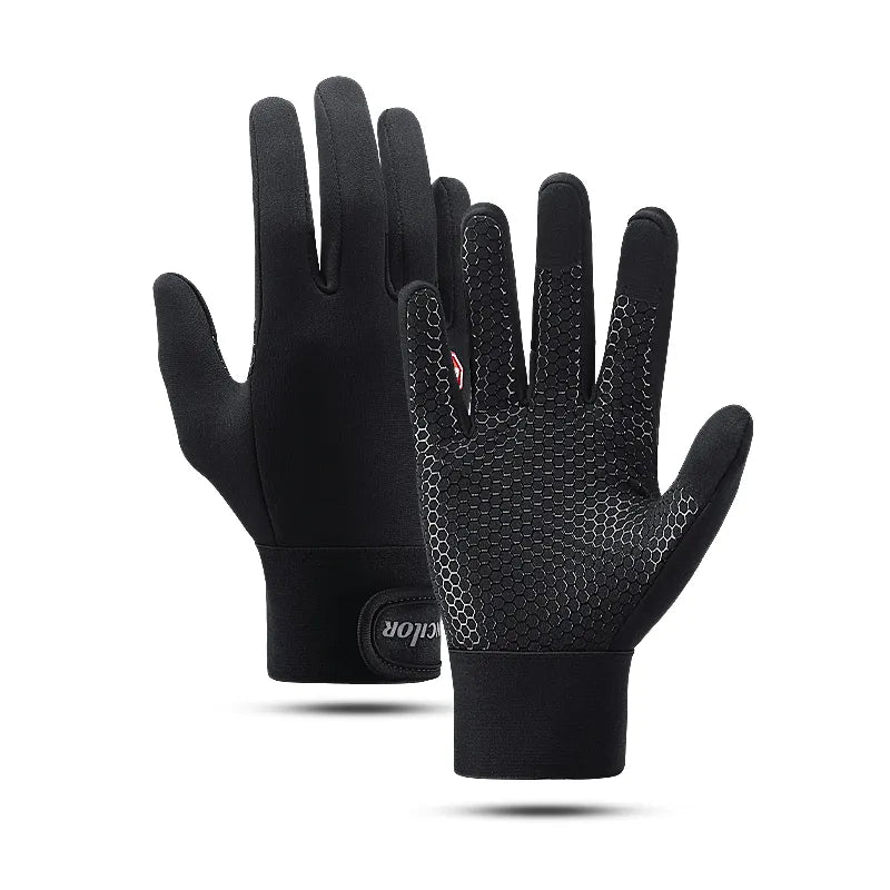 Winter Cycling Sports Full Finger Waterproof Touch Screen Warm Gloves Men'S And Women'S Mountaineering Gloves-WAYBIKER
